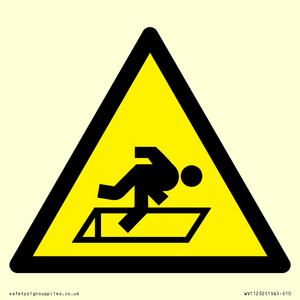 W914  Warning: Open pit